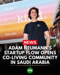 🚨 NEWS 🚨  Despite a limited presence so far in the United States, Adam Neumann is taking his latest venture abroad.  Miami-based Flow is partnering with local investors to develop three residential properties in Saudi Arabia, Bloomberg reported. The trio of buildings in the country’s capital city, Riyadh, are slated to deliver approximately 920 units.