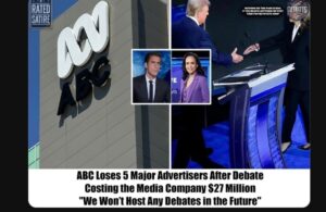 ABC Loses 5 Major Advertisers After Debate, Costing the Media Company $27 Million: "We Won’t Host Any Debates in the Future"