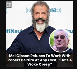 Mel Gibson Blasts Robert De Niro as ‘Woke,’ Vows Never to Collaborate Again