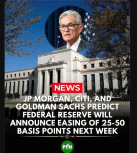 🚨 NEWS 🚨  Citigroup, JPMorgan Chase and Goldman Sachs will each see their surcharges increase by 50 basis points, Barclays analysts found. Starting on Jan. 1, Citi, JPMorgan and Goldman will have surcharges of 3.5%, 3% and 4%, respectively.  In addition, JPMorgan, Goldman and Bank of America are on track for 50-basis-point increases in 2024, according to the Barclays report, which analyzed third-quarter systemic risk reports from global systemically important banks.