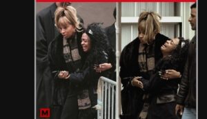 Just Imagine How Faith Evans Felt Seeing All The Other Women Crying At Her Husband’s Funeral! 😢💔 #ripbiggie    #notoriousbig #memories #sadness