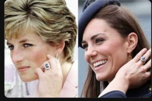 Why Kate Middleton is no longer wearing Princess Diana's iconic ring!? The reason will shock you!😱 Check the comments!👇