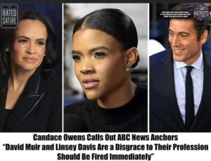 Candace Owens Calls Out ABC News Anchors: “David Muir and Linsey Davis Are a Disgrace to Their Profession”