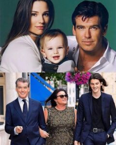 Pierce Brosnan with family | Then and now 🍁🌸