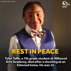 REST IN PEACE ♥ Millwood Arts Academy is mourning the loss of 12-year-old Tyler Taffe.