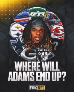 According to multiple reports, Davante Adams has reportedly informed the Raiders that he prefers to be traded.  Where do you think he could end up playing?